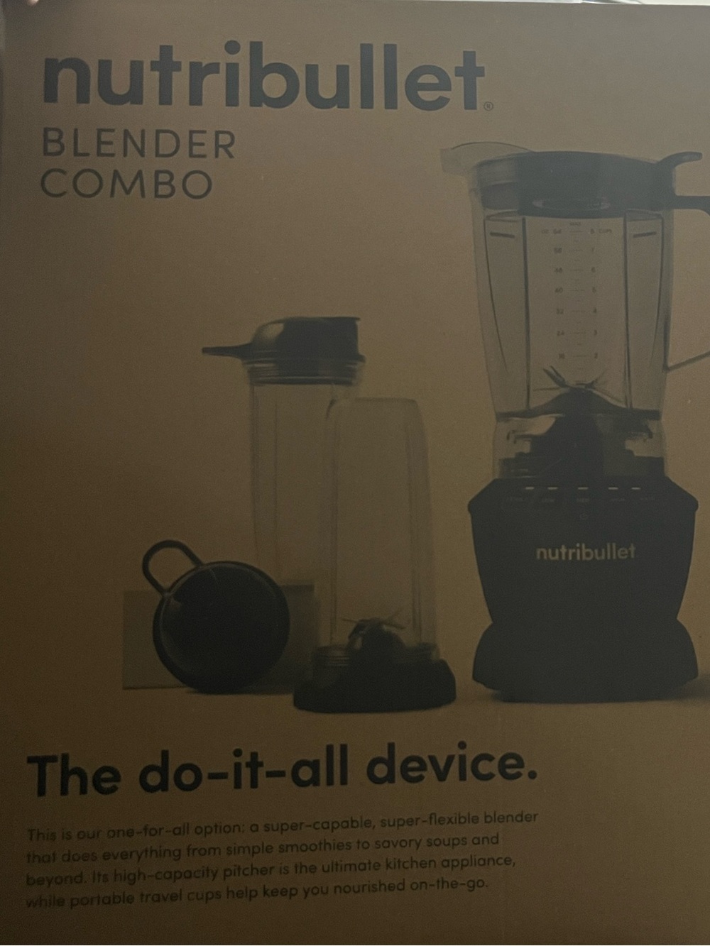 Nutribullet Black Countertop Blender & Personal Cup Set - Black - Picture 2 of 2
